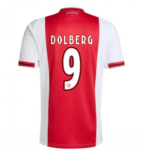 Ajax Kasper Dolberg #9 Hjemmedrakt 2025-26 Korte ermer Ajax Kasper Dolberg #9 Hjemmedrakt 2025-26 Korte ermer